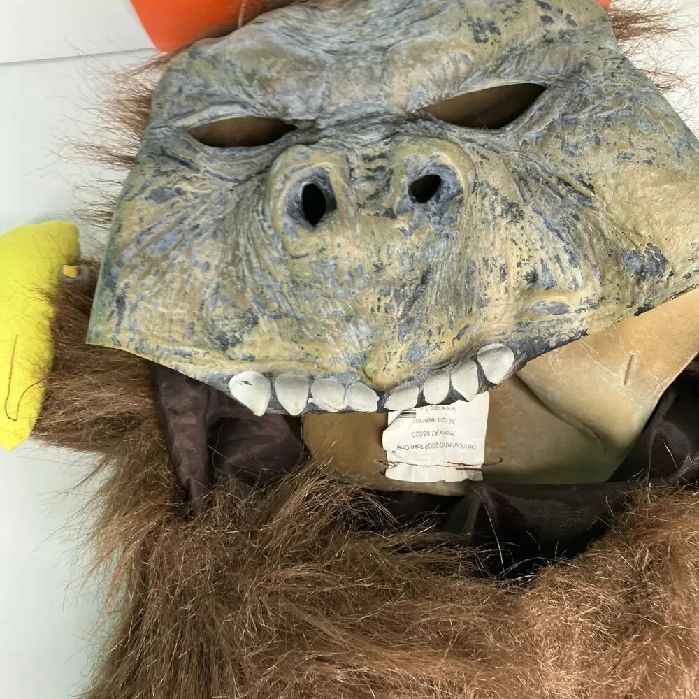 Halloween Mask Hairy Monkey Planet Of The Apes Gorilla Full Head Arms Legs Prop